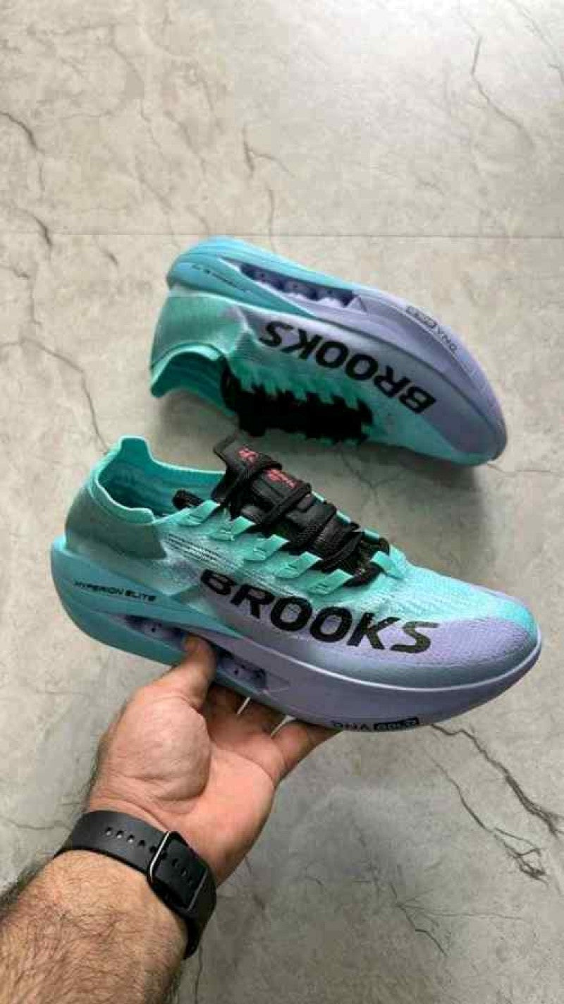 Brooks Hyperion Elite V5 lllusion Blue Teal Mint 1084
