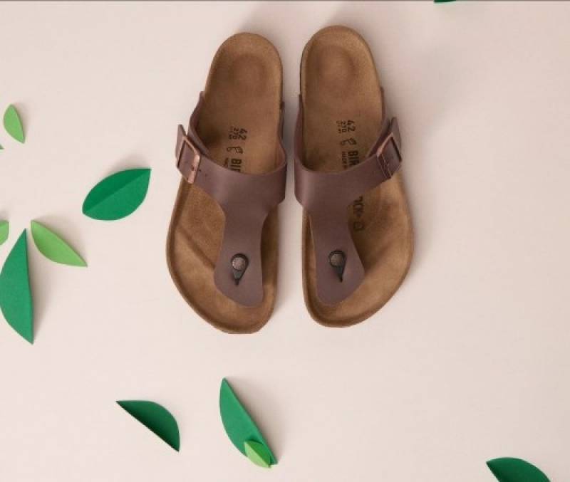 Birkenstock brown ramses Leather