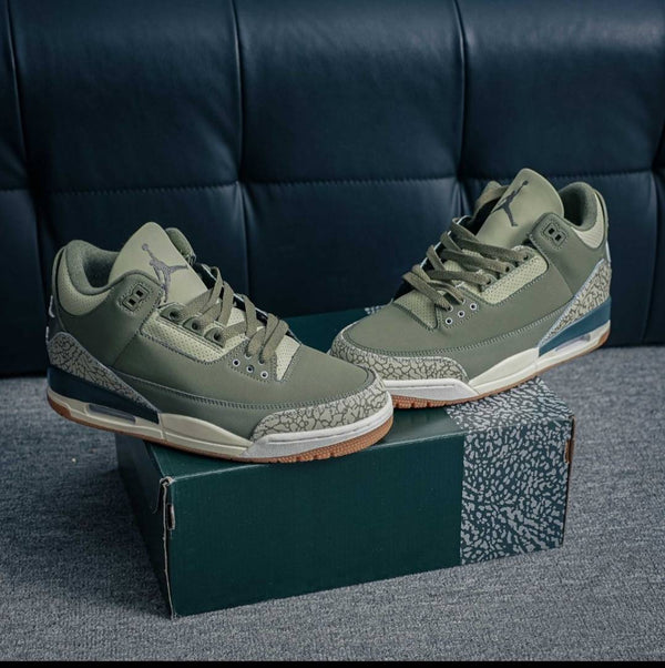 Nike AIR JORDAN RETRO 3 MEDIUM OLIVE
