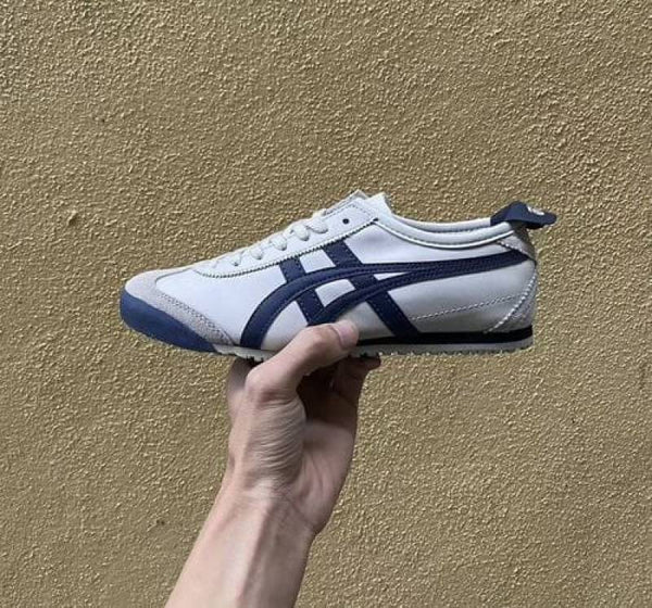 Tiger Mexico 66 Cream Navy ink