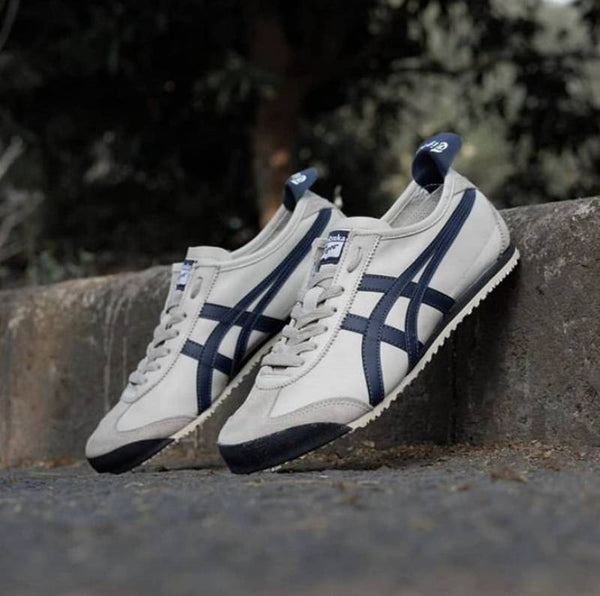 Tiger Mexico 66 Cream Navy ink