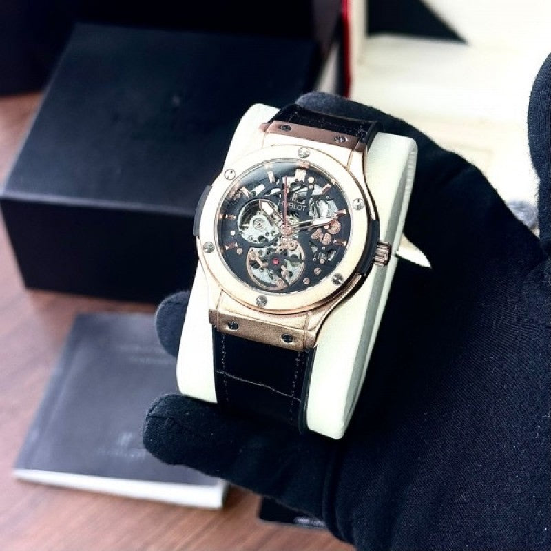 Hublot Automatic Rosegold Black