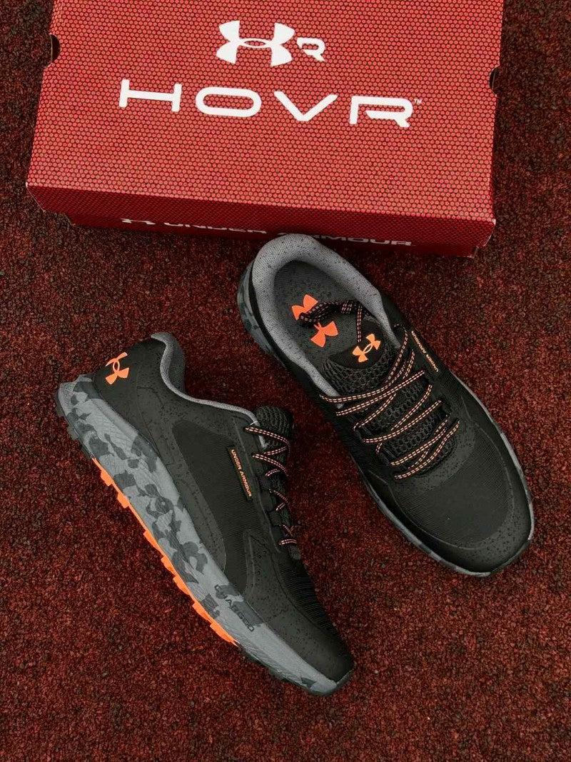 Under Armorr charged bandit trail 3 black orange