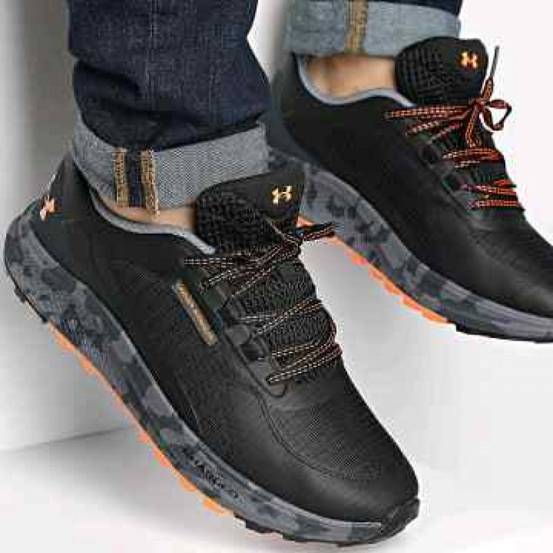 Under Armorr charged bandit trail 3 black orange