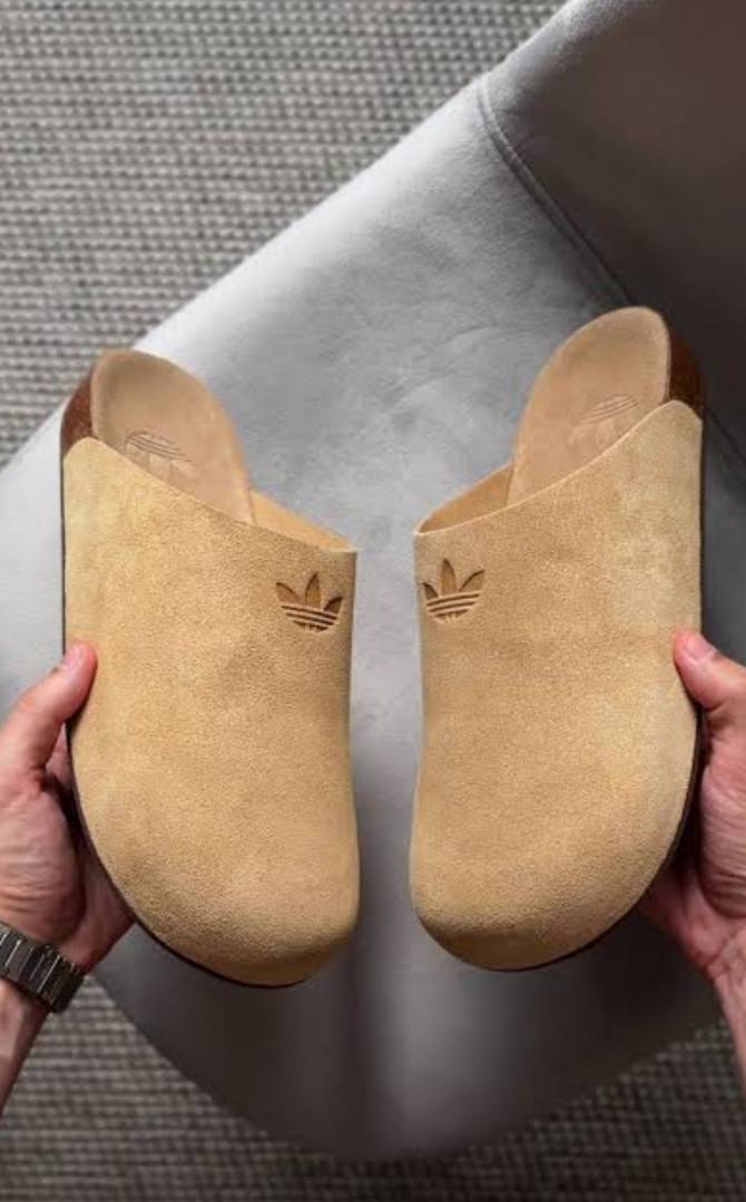 Adidas Adimule Slide Beige Suede