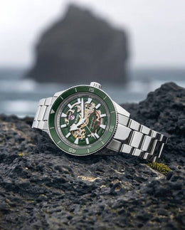 Rado Captain Cook HighTech Automatic Silver-Green