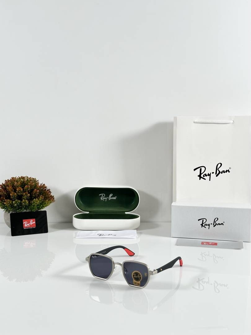 Rey ban 08 Silver Black