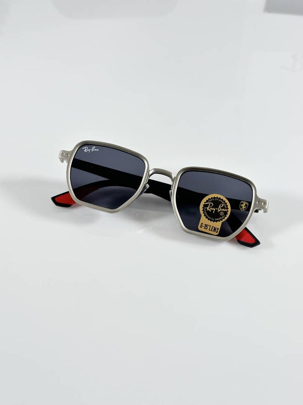 Rey ban 08 Silver Black