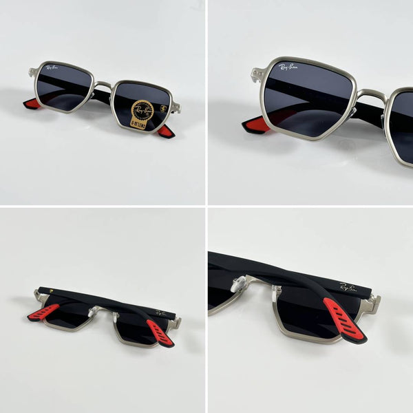 Rey ban 08 Silver Black