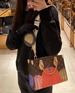 Louis Vuitton_LV On The Go Pochette With OG Double Box & Dust Bag - Coin Pouch (Pumpkin - 623)