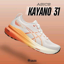 Asics Gel-Kayano 31White Faded Orange Womens 638