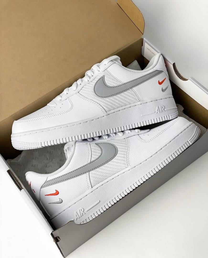 Nike Airforce 1 White Double Swoosh sale
