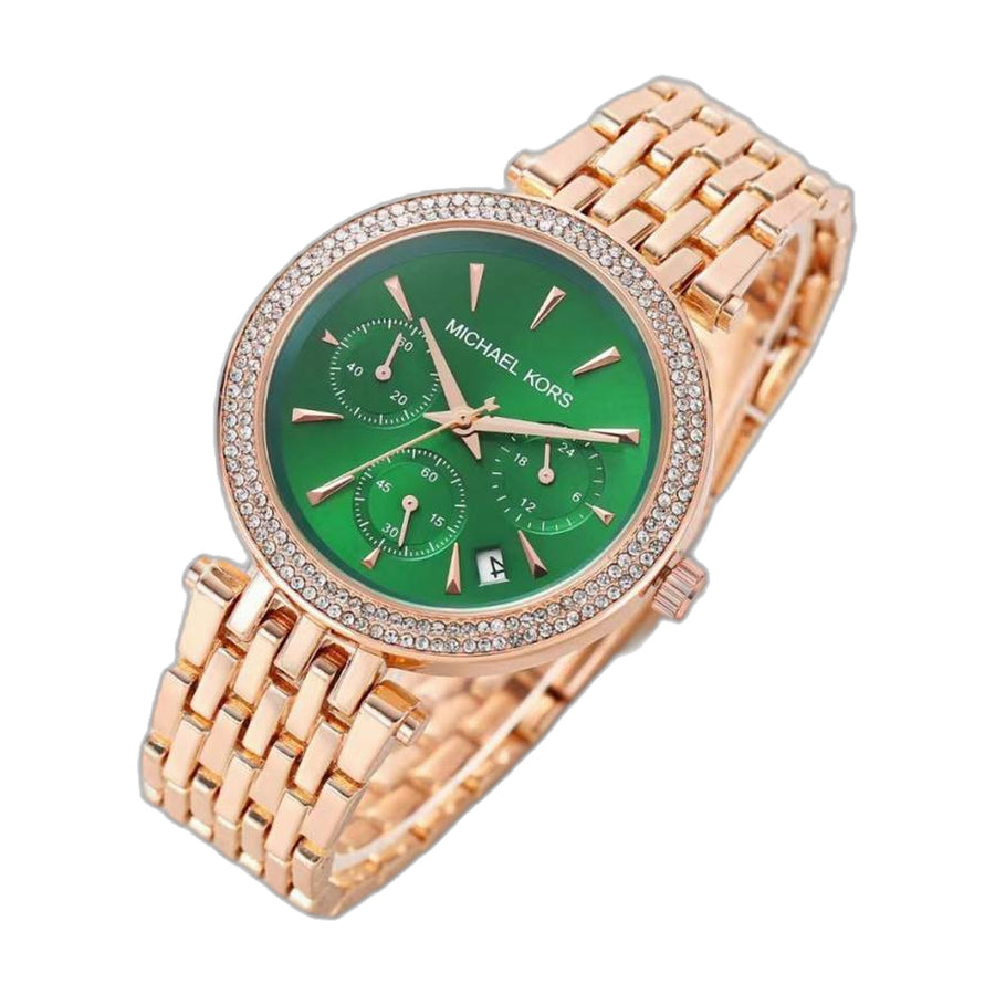 Michael Kors Darci Chronograph Copper-Green
