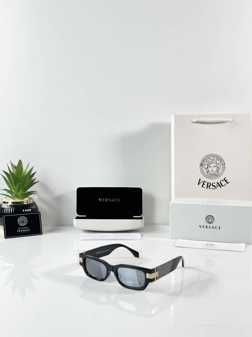 Versace 3349 Black Silver Mercury