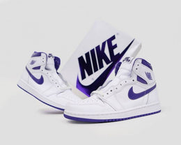 Nike Air Jordan 1 Og Metallic Court Purple Semi UA