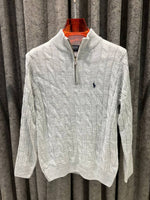 Ralph LAUUREN IMPORTED TRENDING SWEATER GREY