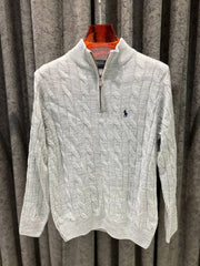 Ralph LAUUREN IMPORTED TRENDING SWEATER GREY