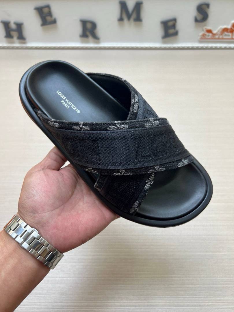 Louis Vuitton LV Bliss Comfort Mule sandals Slides Premium Black