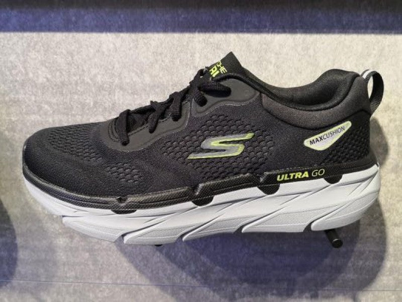 S go run maxcushion black white gray