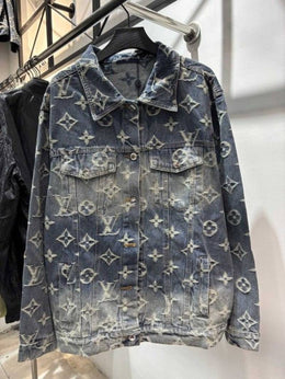 Louis Vuitton imported store article denim shirt