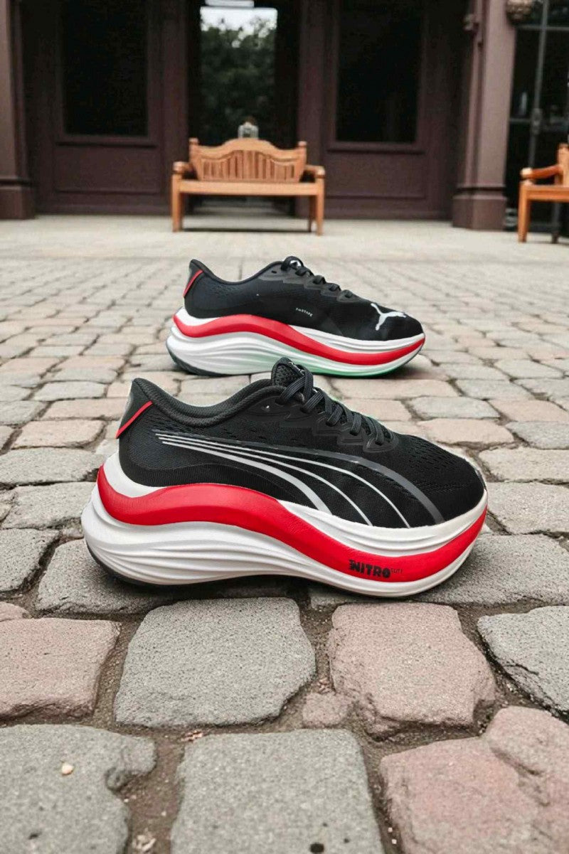 Puma magmax nitro black white