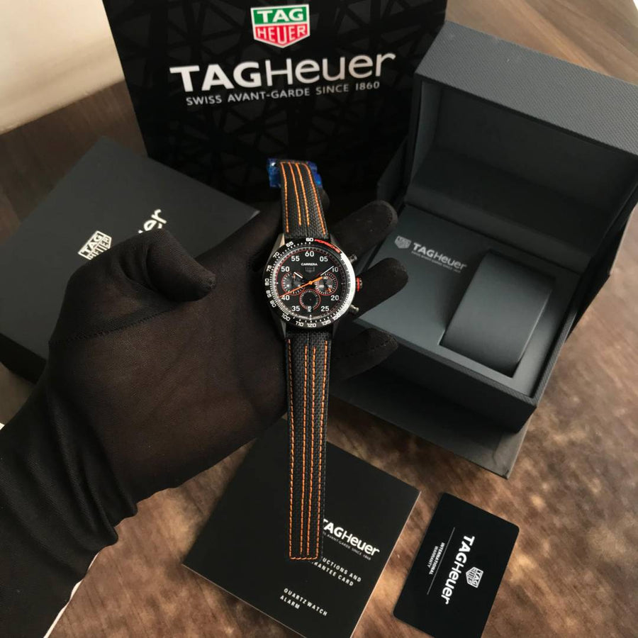 Tag Carrer_a Chronograph X Porsche Orange