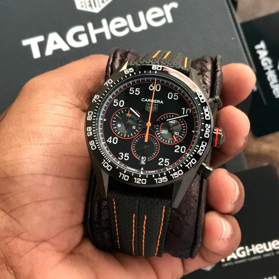 Tag Carrer_a Chronograph X Porsche Orange