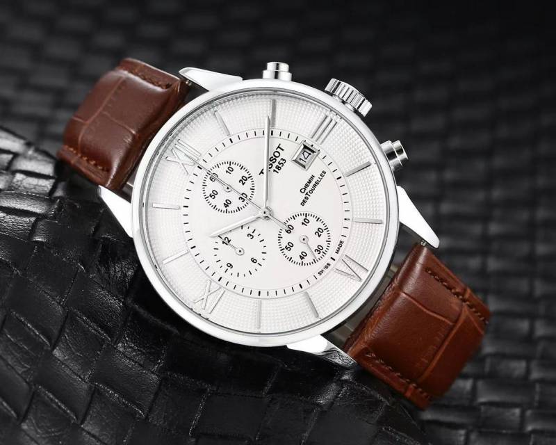 Tissot 1853 Chemin Brown-Silver-White