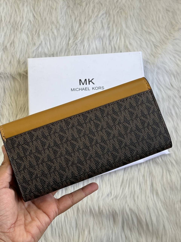 Michael Kors_131_CB_Long_Flap_Wallet_With_OriginalBox_DustCover