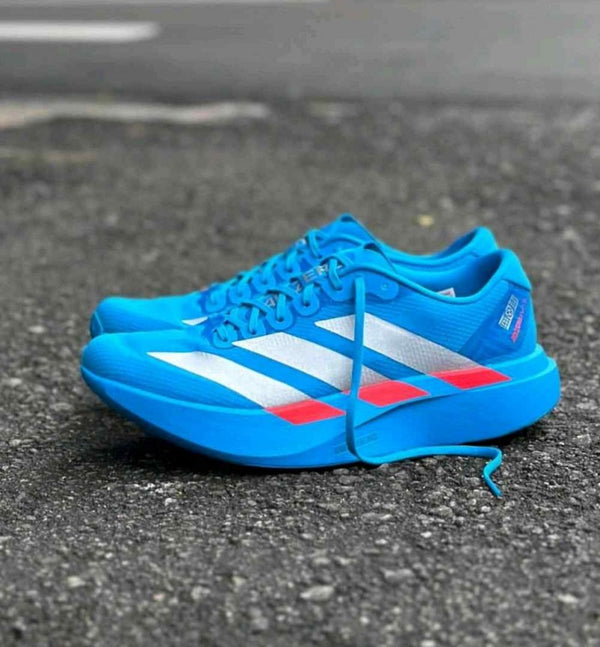 Adidas Adizero Evo SL Solar Blue Silver Metallic