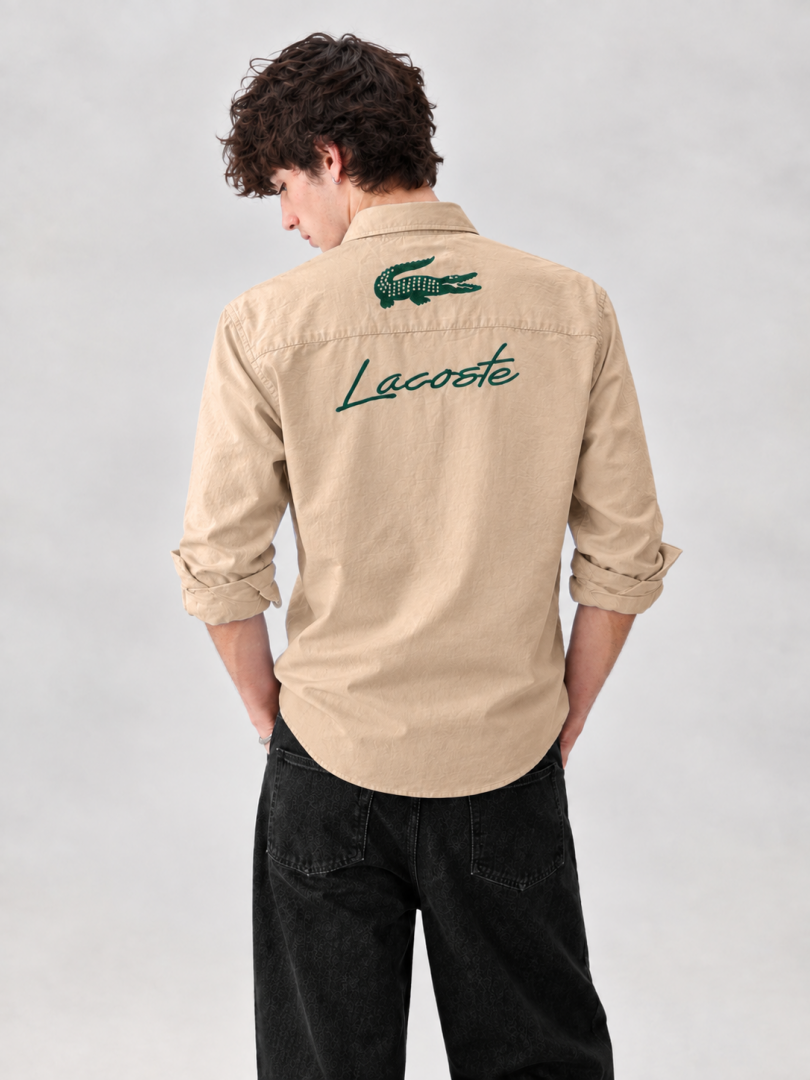 Lacoste IMPORTED STORE ARTICLE SHIRT WHITE
