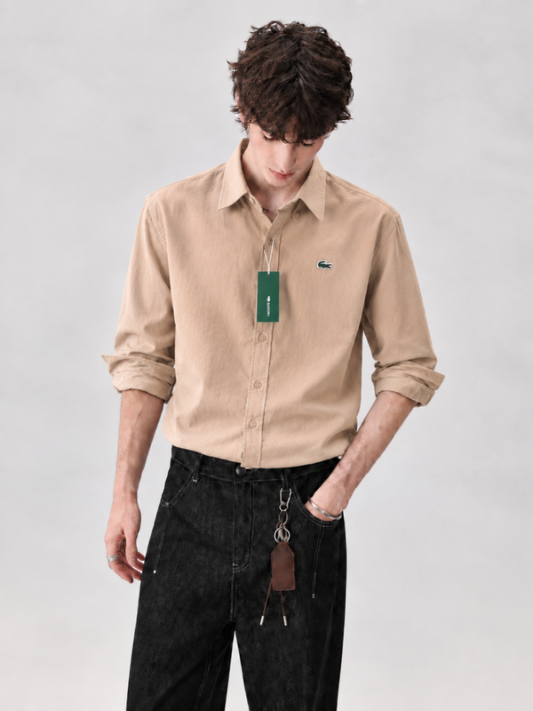 Lacoste IMPORTED STORE ARTICLE SHIRT WHITE