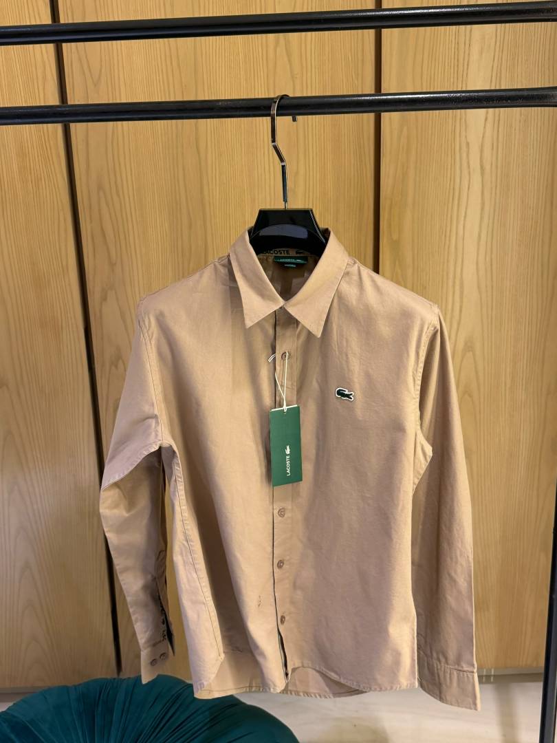 Lacoste IMPORTED STORE ARTICLE SHIRT WHITE