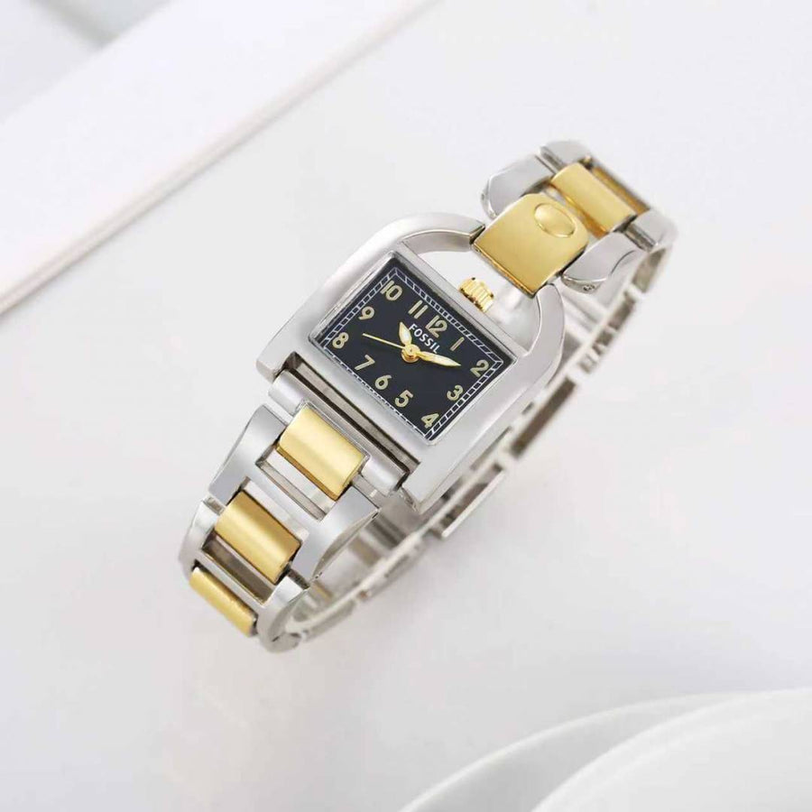 Fossil Harwell 2Ton-Gold-Black