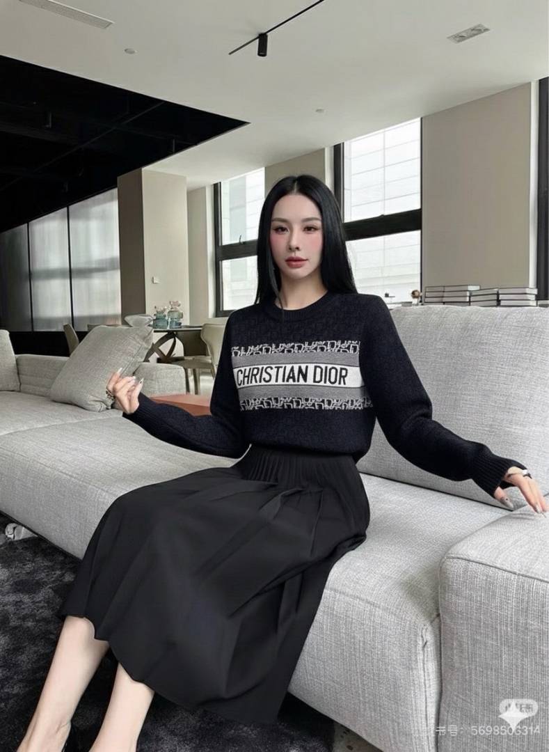 Dior SWEAT SHIRT NAVY S25-NY