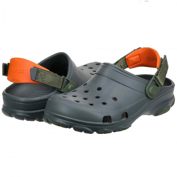 Crocs Classic All Terrain Clog Grey Orange