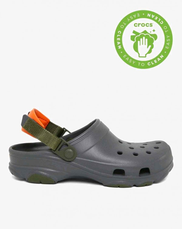 Crocs Classic All Terrain Clog Grey Orange