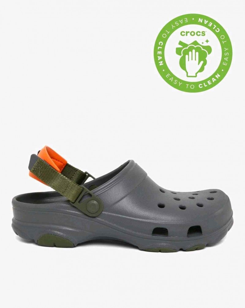 Crocs Classic All Terrain Clog Grey Orange