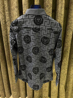 Versace IMPORTED STORE ARTICLE DIAMOND SHIRT