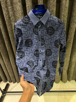 Versace IMPORTED STORE ARTICLE DIAMOND SHIRT