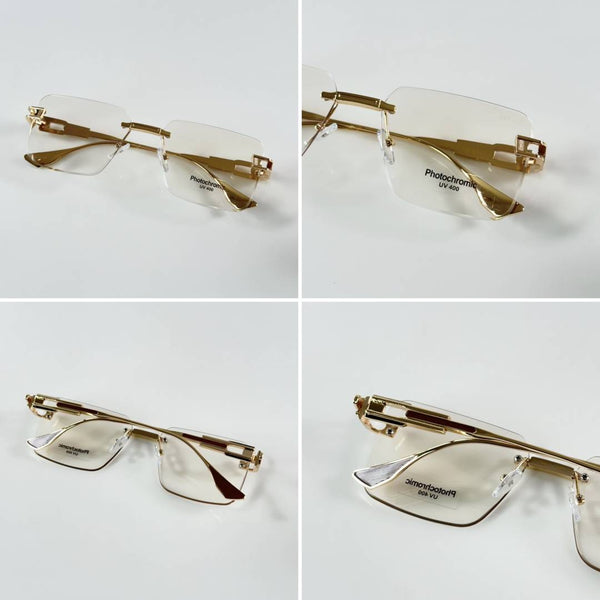 Dita 1035 Gold Brown Day Night Color Changing Glass