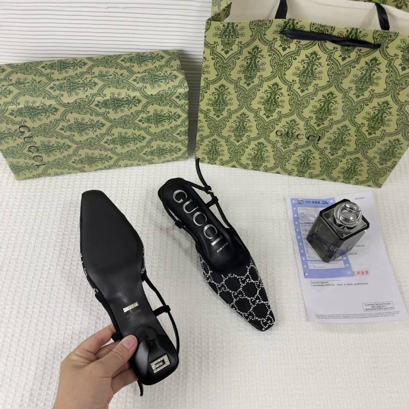 Gucci_GG_Mesh_Slingback_Pumps_With_Crystals_With_OG_Box_&_Carry_Bag_Black_1806