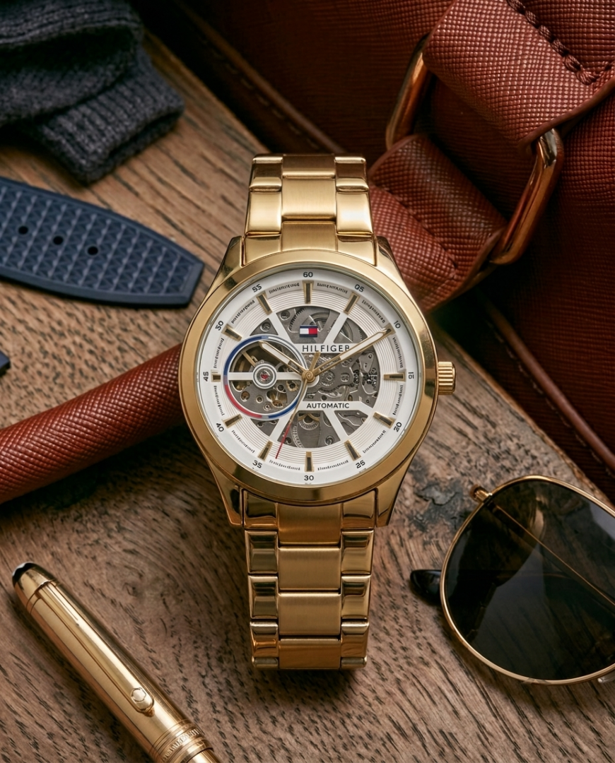Tommy Hilfige_r Automatic Gold