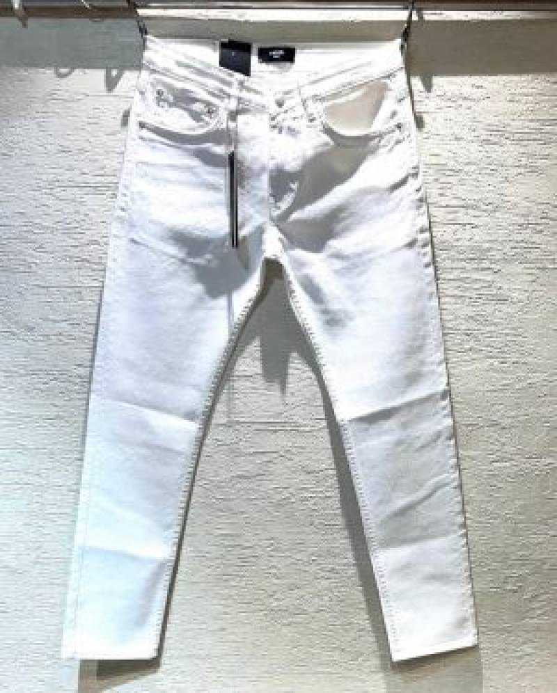 Amiri Premium White Denim Jeans