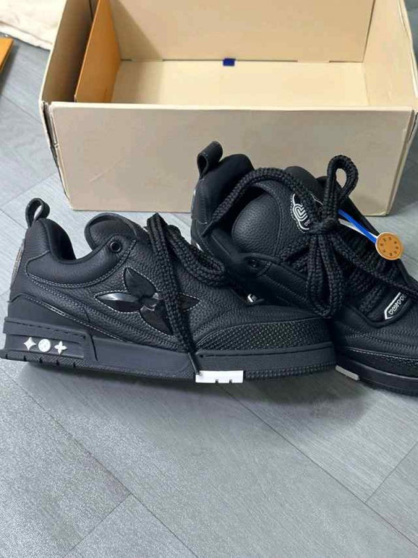Louis Skate Sneaker Oversized Flower Blacks