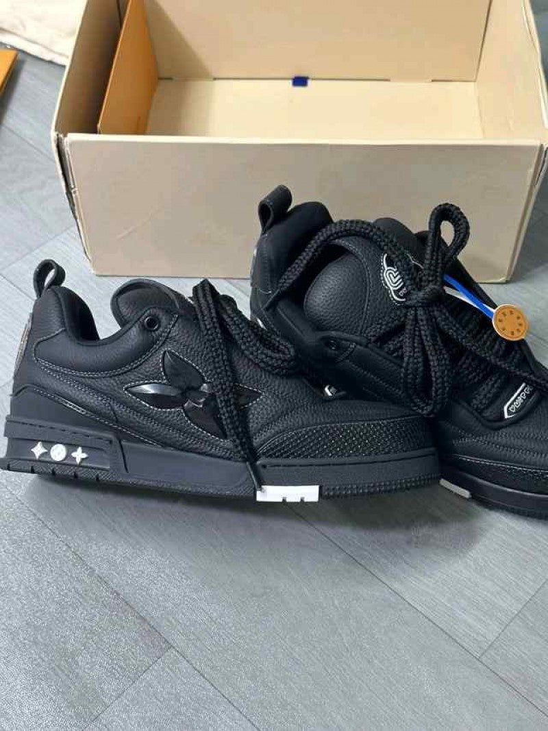 Louis Skate Sneaker Oversized Flower Blacks