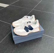Neww Balance 327 White Navy 5077