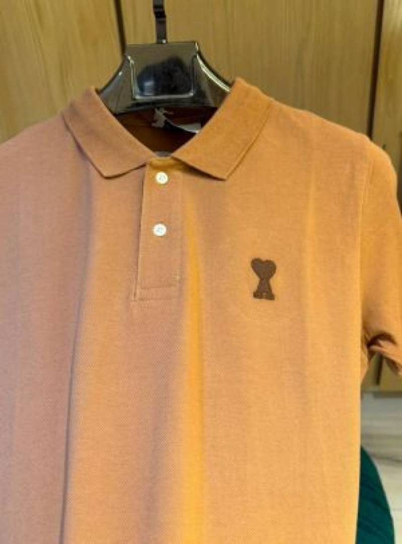 AMI PARIS IMPORTED STORE ARTICLE POLO T-SxHIRT