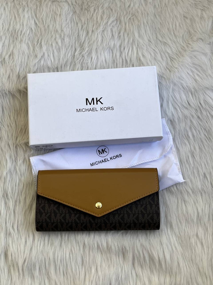 Michael Kors_131_CB_Long_Flap_Wallet_With_OriginalBox_DustCover