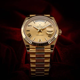 Rolex oyster Perpetual Day Date 40 Battery Gold-Gold